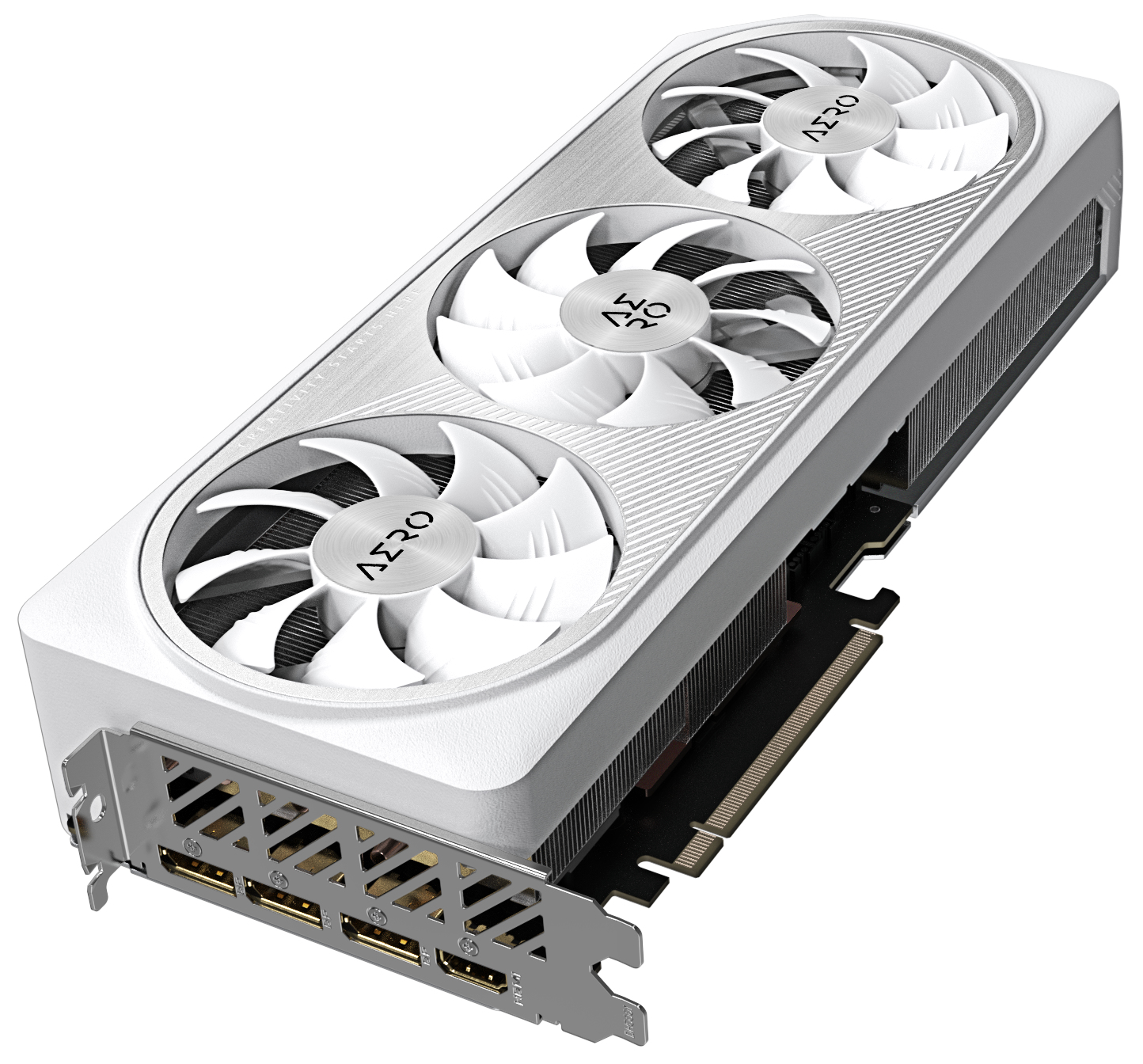 GB GeForce RTX4070 AERO TI OC SUPER 16GB"GV-N407TSAERO OC-16GD" - imagine 5