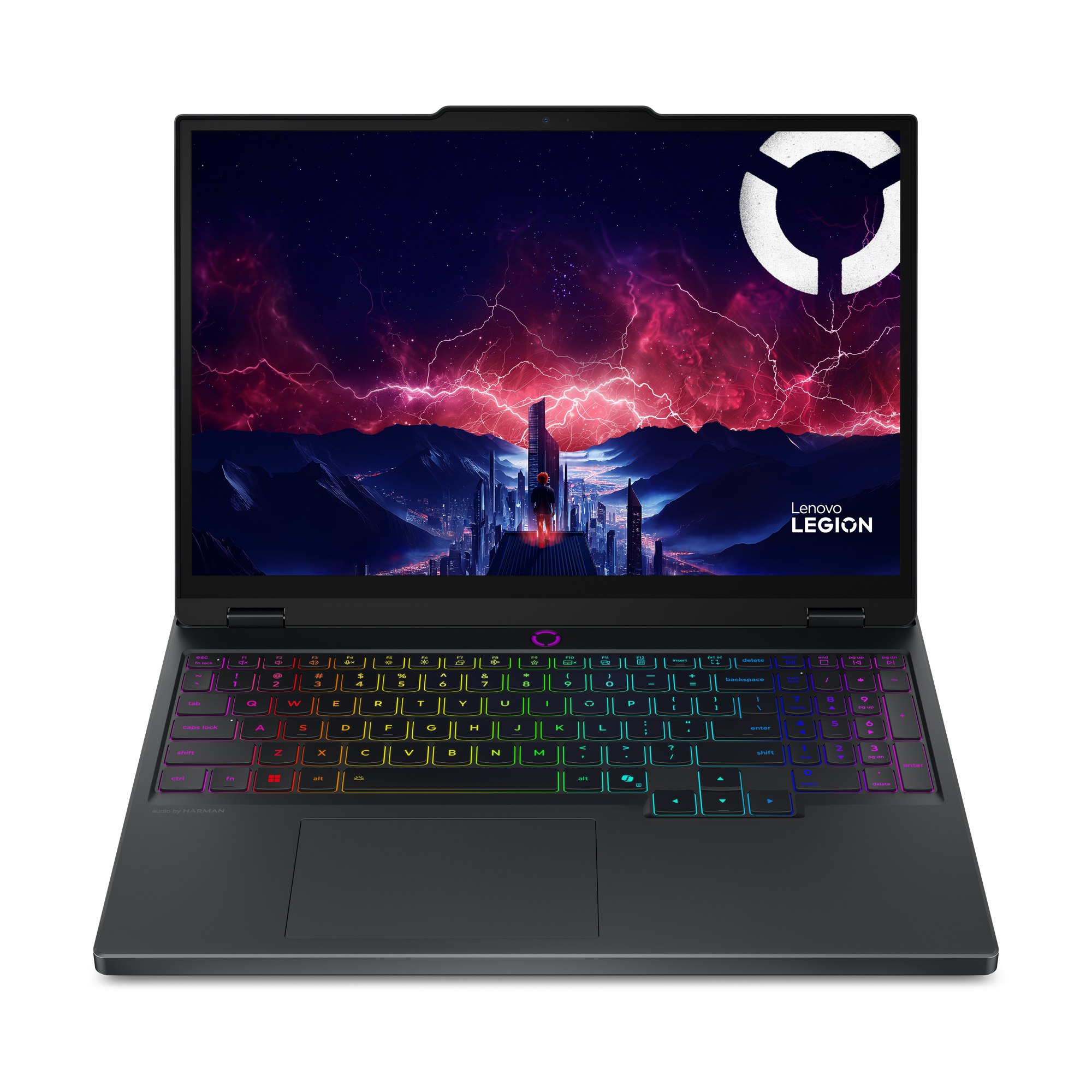 Gaming 15.1 Legion 5 15AHP10, WQXGA OLED 165Hz, Procesor AMD RyzenTM 7 260, 24GB DDR5, 1TB SSD, GeForce RTX 5060 8GB, No OS, Eclipse Black, 3Yr "83M00038RM" ((timbru verde 3.5 lei)