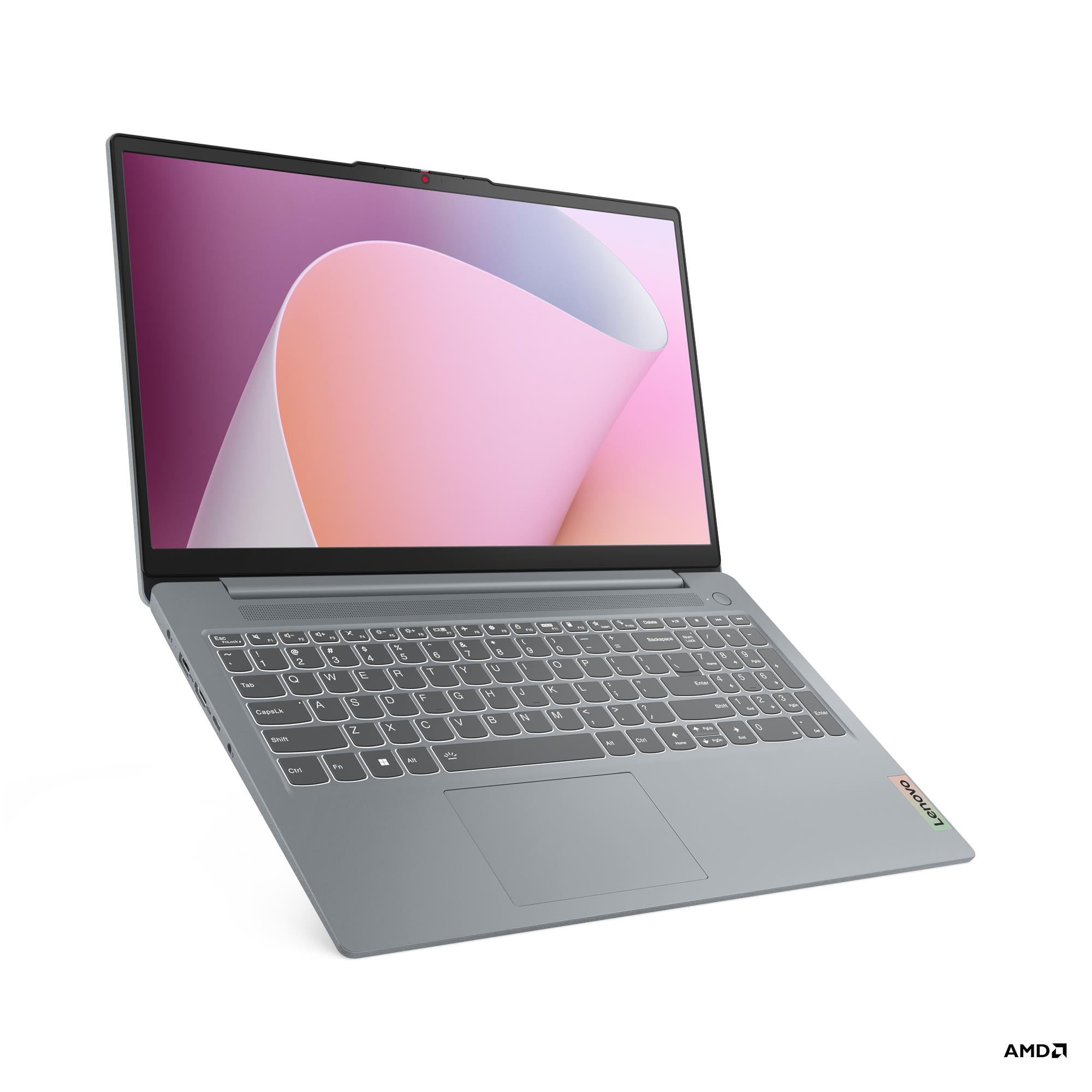 Notebook IdeaPad Slim 3 15ABR8, AMD Ryzen 7 5825U pana la 4.5GHz, 15.6" Full HD, 16GB, 512GB, AMD Radeon Graphics, FreeDOS, Arctic Grey "82XM015BRM" (timbru verde 3.5 lei)