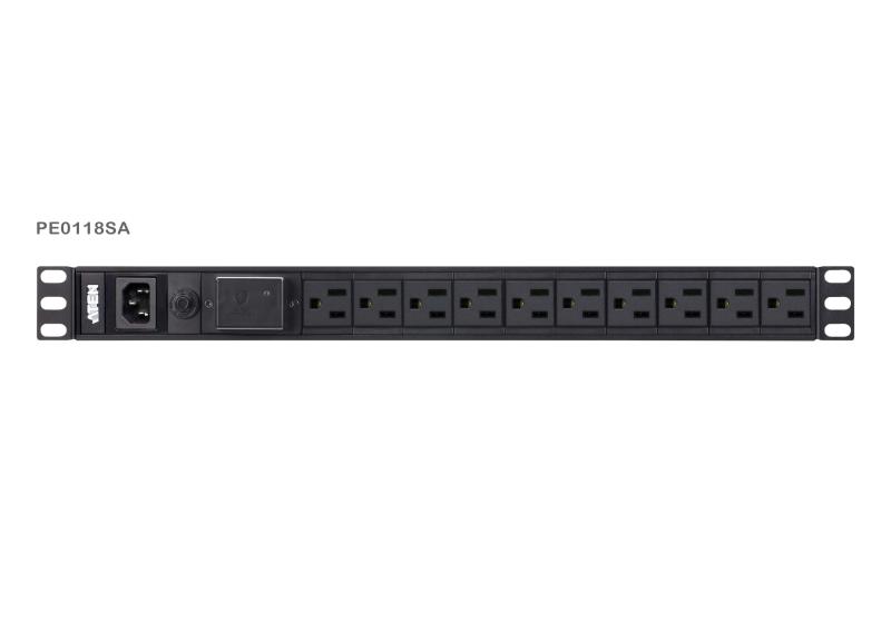 Aten 1U 10A 18Ports Basic PDU "PE0118SG-AT-G" (timbru verde 4 lei)