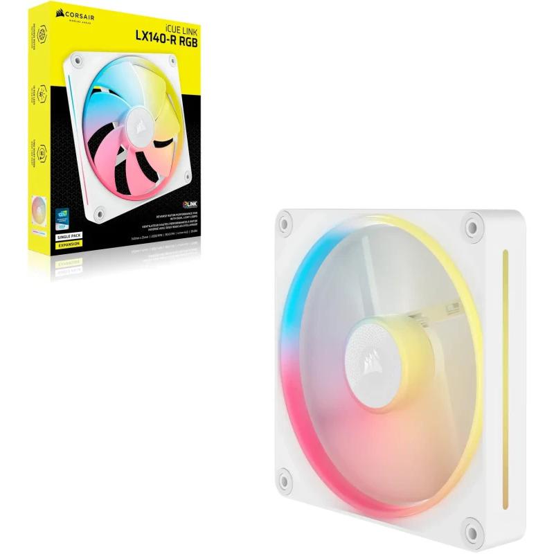 Ventilator CR iCUE LINK LX120-R RGB WHIT "CO-9051055-WW"
