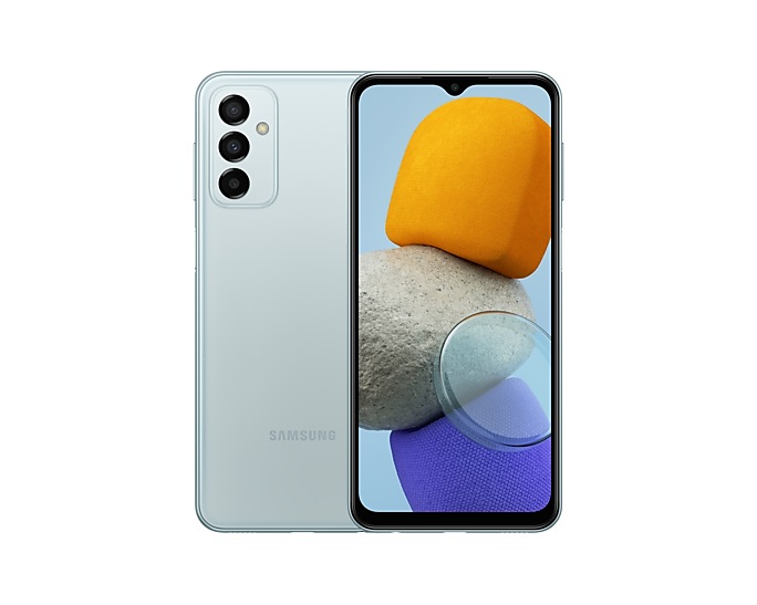 Samsung Galaxy M23 DS Light Blue 5G/6.6/OC/4GB/128GB/8MP/50MP+8MP+2MP/5000mAh "SM-M236BLBGEUE" (timbru verde 0.45 lei)