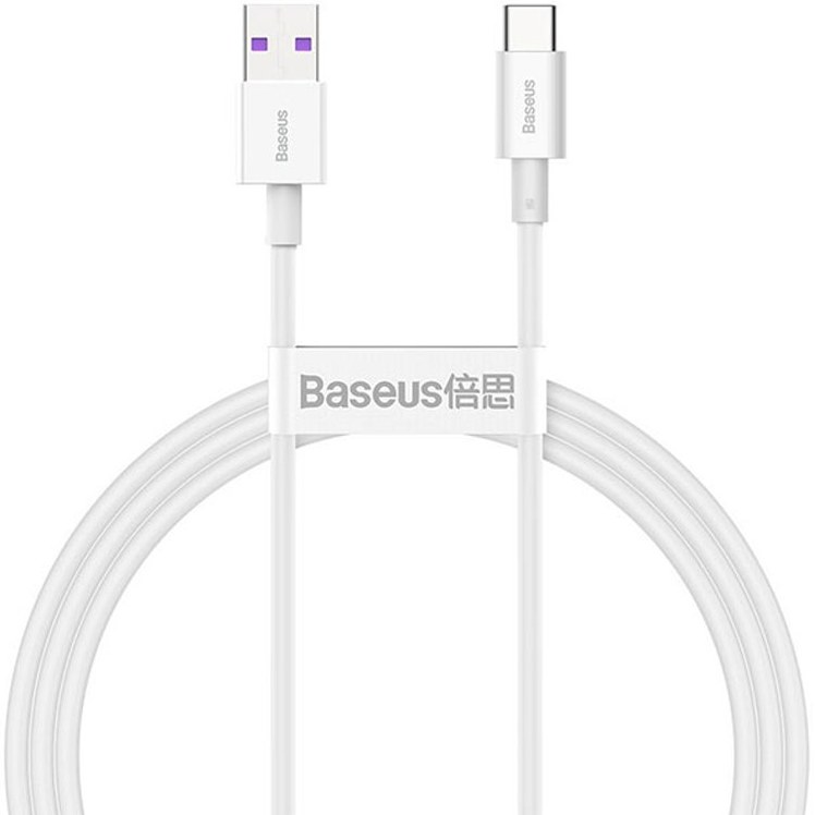 CABLU alimentare si date Baseus Pudding, Fast Charging Data Cable pt. smartphone, USB la USB Type-C 100W, 2m, alb "P10355703221-B2" (timbru verde 0.08 lei) - 6932172652944