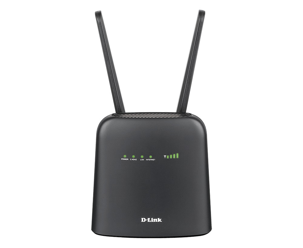 ROUTER D-LINK wireless. 4G LTE 300Mbps, slot SIM 4G/3G "DWR-920" (timbru verde 0.8 lei)