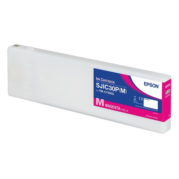 Cartus Cerneala Original Epson Magenta, SJIC30P, pentru TM-C7500G, 294.3ml, (timbru verde 1.2 lei), "C33S020641"