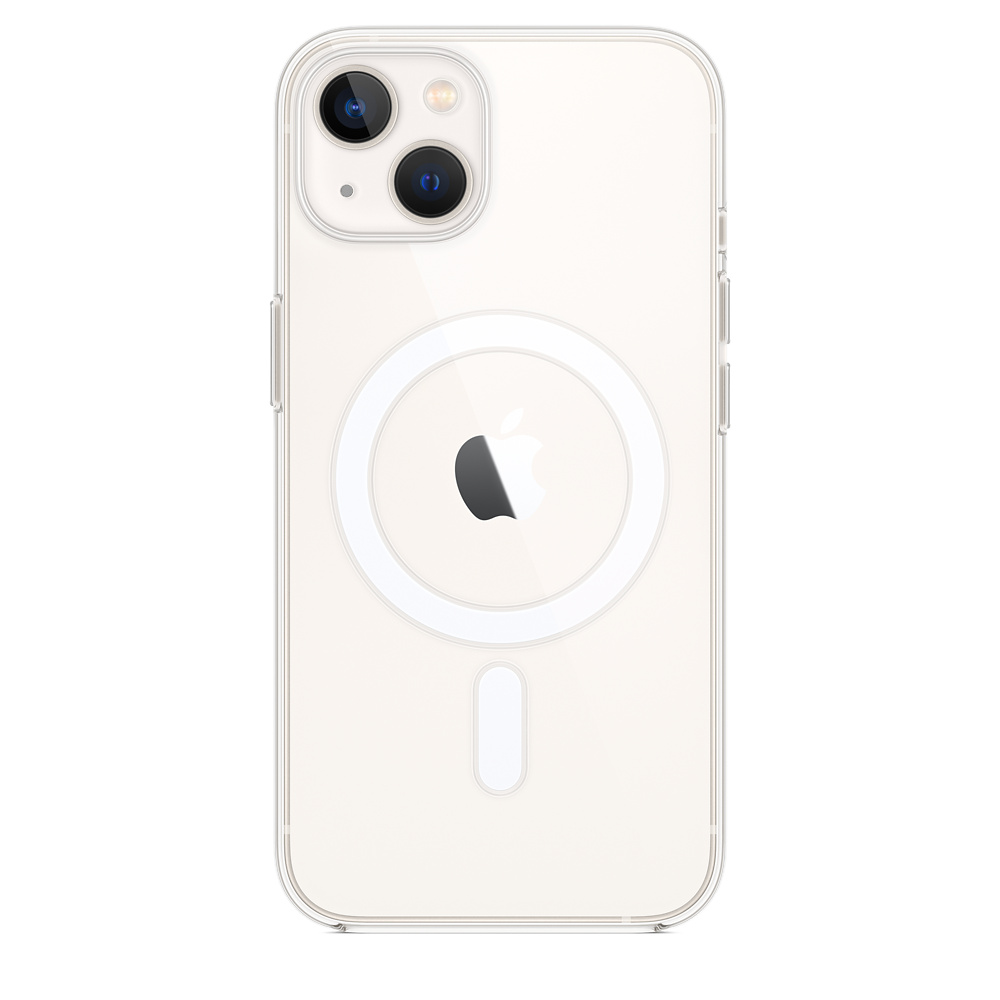 HUSA Smartphone Apple, pt iPhone 13, tip back cover (protectie spate) cu MagSafe, silicon, MagSafe, transparent, "mm2x3zm/a"