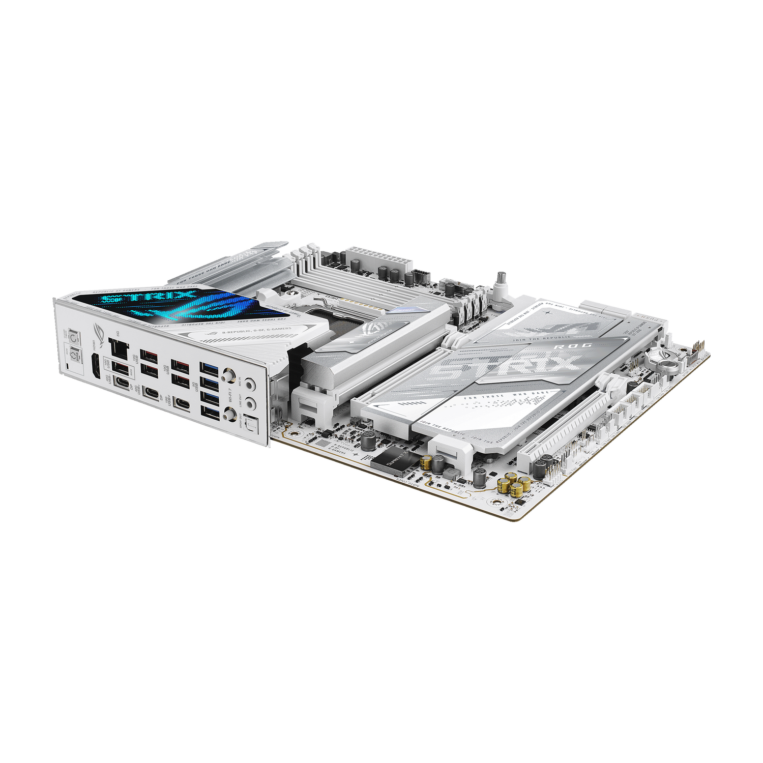 Placa de baza Asus ROG STRIX X870E-A GAMING WIFI7 NEO, AM5, DDR5, ATX, Alb, 90MB1P30-M0EAY0 "ROG STRIX X870E-A GAMING NEO" - imagine 8