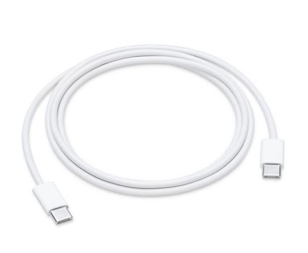 CABLU alimentare si date smartphone Apple, USB Type-C (T) la USB Type-C (T), cauciuc, lungime 1 m, alb, "mm093zm/a" (timbru verde 0.08 lei)
