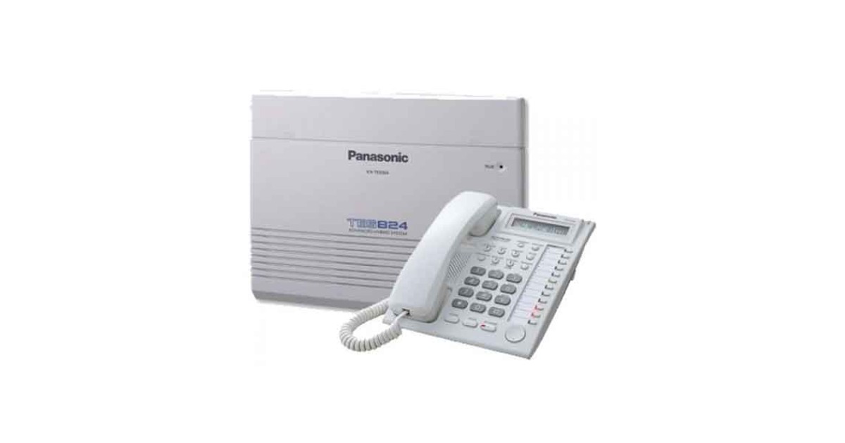 CENTRALE telefonice Panasonic Centrala telefonica analogica "KX-TES824CE (5/16)" (timbru verde 4.0 lei)