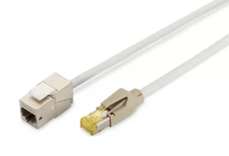 DIGITUS Consolidation-Point Cable DRAKA UC900 HRS TM31 CAT 6A Keystone Module 1 m. color grey "DK-1741-CP-010" (timbru verde 0.08 lei)