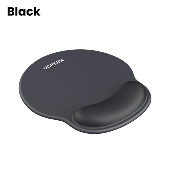 MousePAD Ugreen, "LP668" cauciuc si material textil, suport incheietura cu gel, 220 x 245 x 5 mm, negru, "25245" - 6941876222452