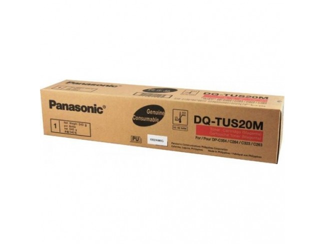 Toner Original Panasonic Magenta, DQ-TUS20M-PB, pentru DP-C354|264, 20K, (timbru verde 1.2 lei) , "DQ-TUS20M-PB"