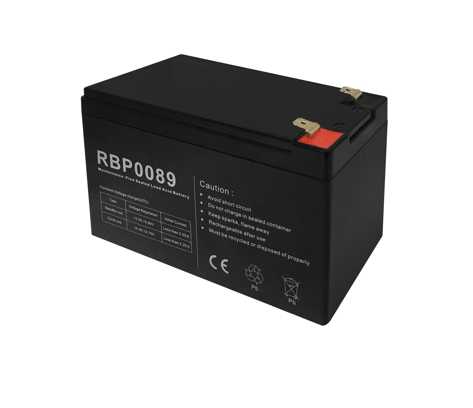 ACUMULATOR UPS CYBER POWER 12V / 7.5Ah, pentru seria UT1500, "RBP0089" (timbru verde 0.5 lei)