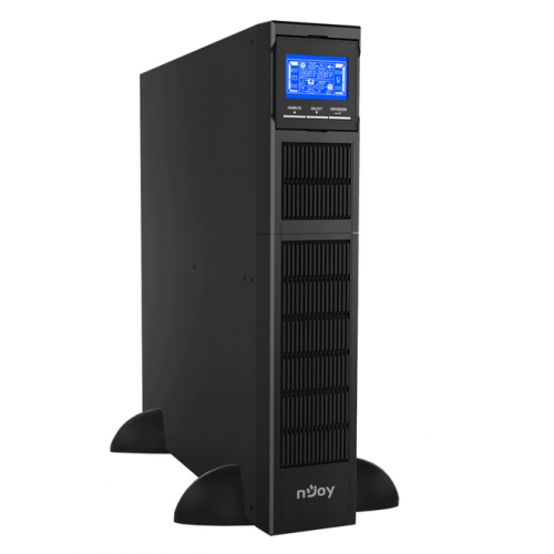 UPS Njoy "Balder 2000", Online, Tower/rack, 2000 W, AVR, IEC x 8, display LCD, back-up 11 - 20 min. "UPCMCOP120HBAAZ01B" (timbru verde 11 lei)
