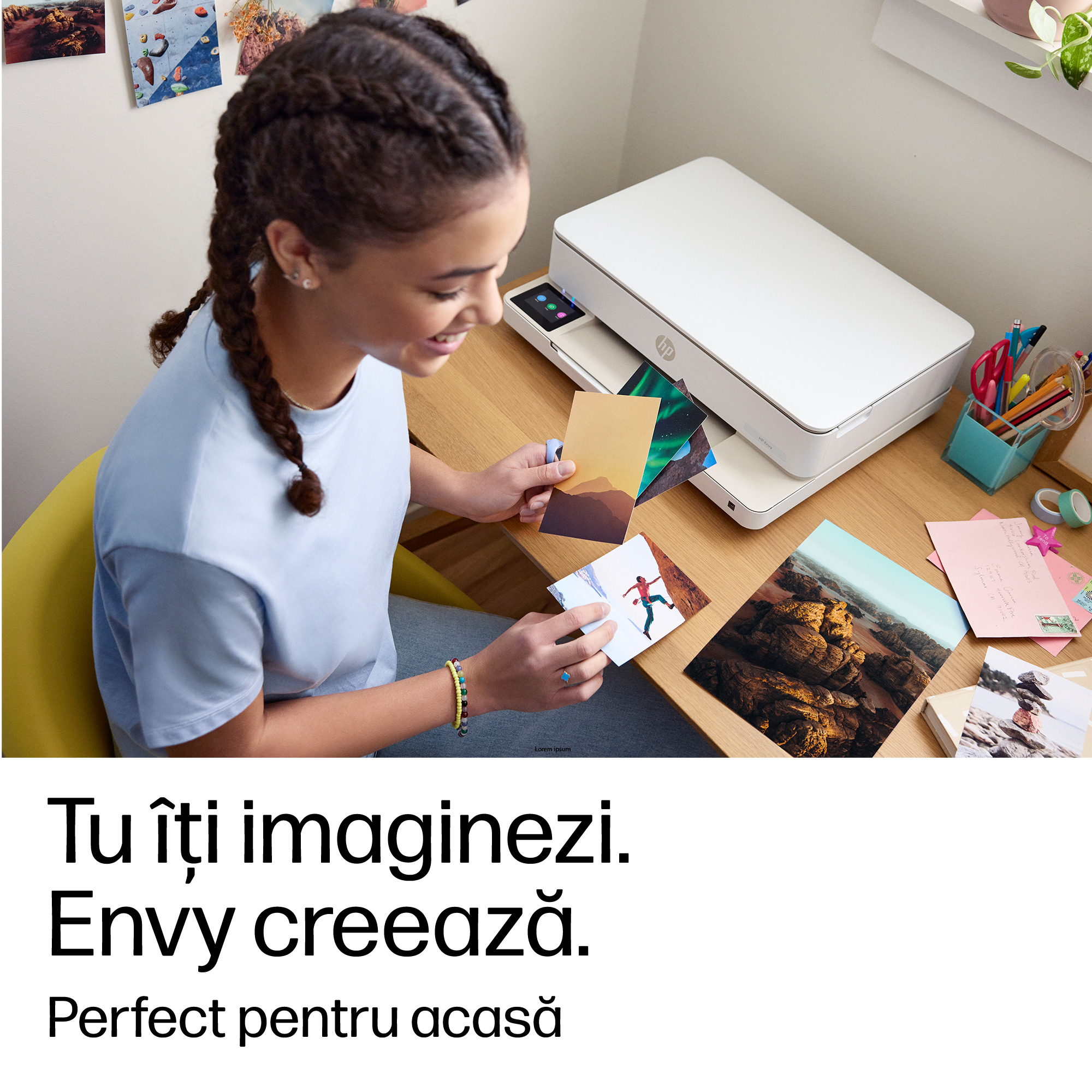 Multifunctional InkJet Color HP, ENVY 6122E, A4, Functii: Impr.|Scan.|Cop., Vit.Print. 10ppm, Conectivitate:USB|WIFI, Duplex:Nu, ADF:Nu(incl.TV 8lei) "714L9B" - imagine 10