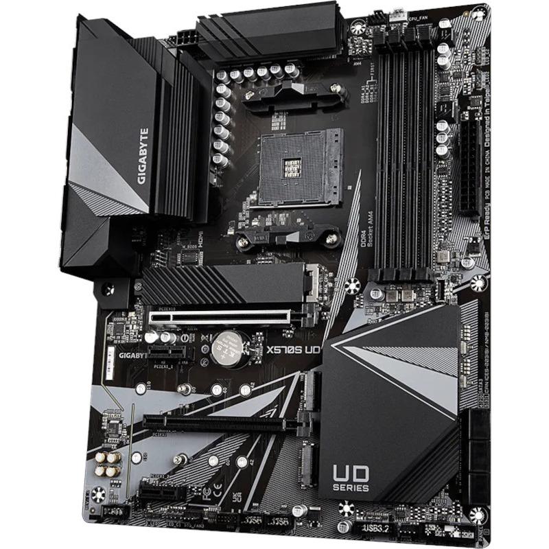 PLACA de BAZA Gigabyte "X570S UD", skt AM4, ATX, AMD X570, 4 x DDR4, max. 128 GB, 6 x SATA, 3 x M.2, 7.1, "X570S UD"