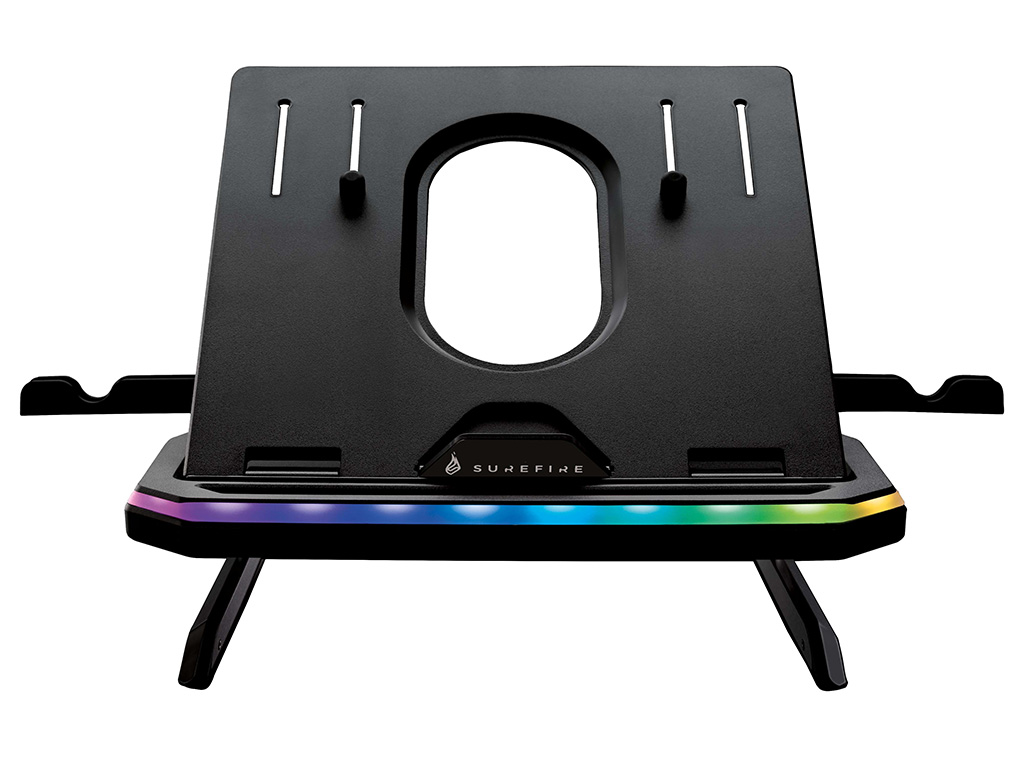 STAND Notebook Verbatim Portus X1 Foldable Laptop Stand with RGB "48842" (timbru verde 0.8 lei)