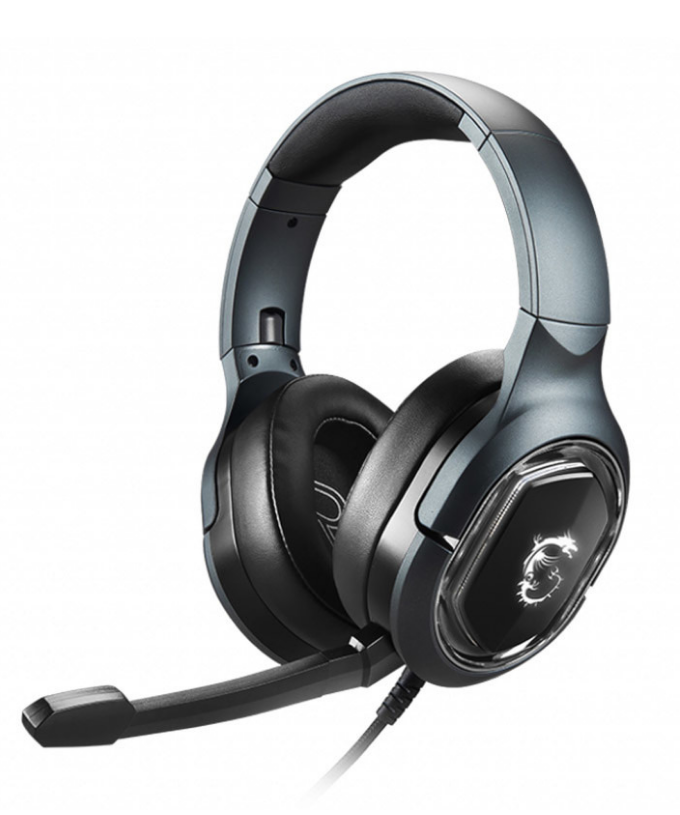 MSI Immerse GH50 Stereo Over-ear GAMING Headset, "IMMERSE GH50 GAMING HEADSET" (timbru verde 0.8 lei)