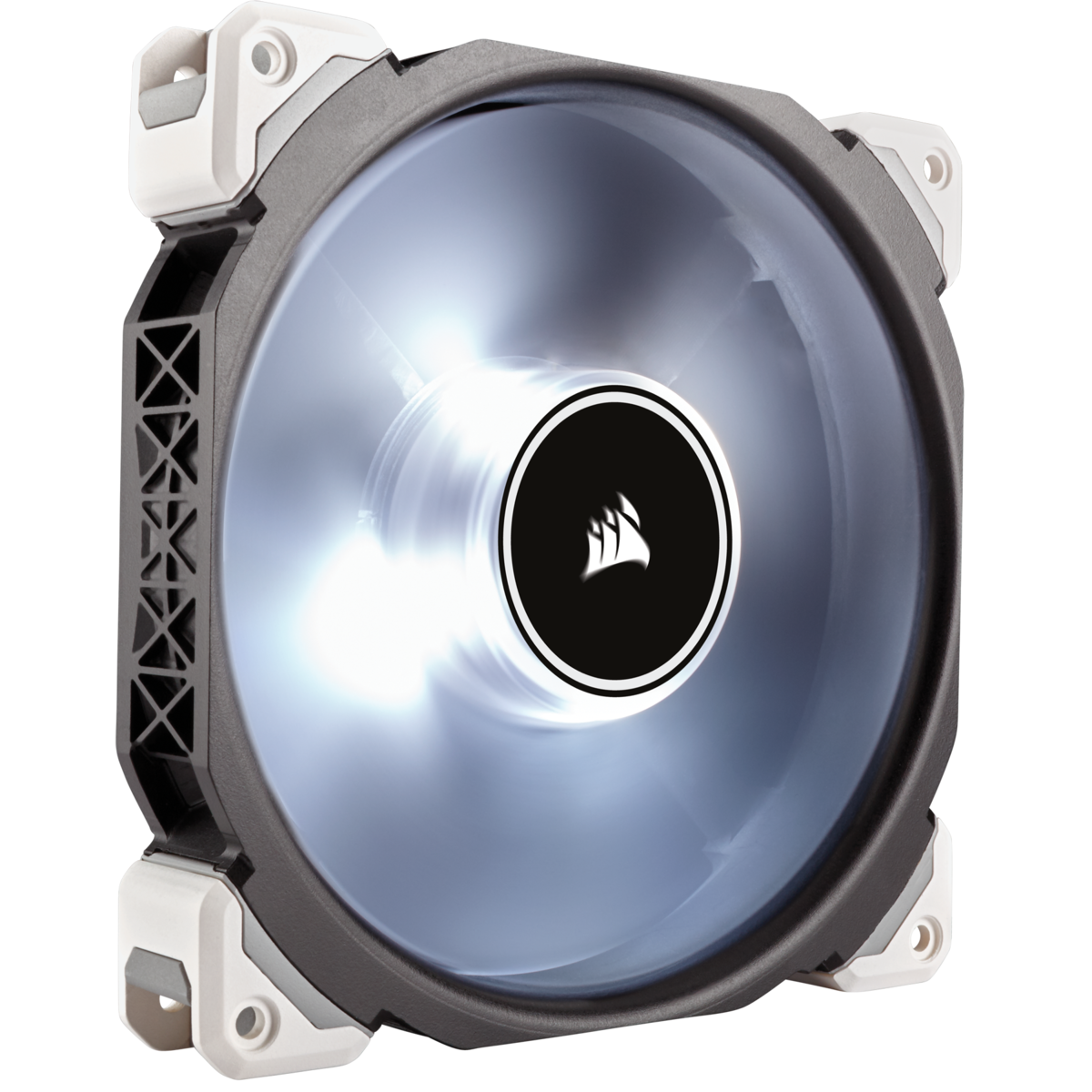 VENTILATOR CORSAIR, "ML140 PRO LED", pt carcasa PC, 140 mm, 2000 rpm, LED alb, 1 ventilator, "CO-9050046-WW"
