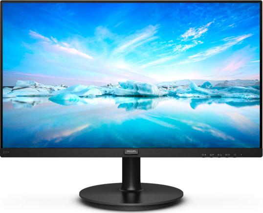 Monitor Philips 21.5" VA FHD 1920x1080 75Hz 4ms FlickerFree Boxe 2Wx2 VGA HDMI 221V8A/00 ( timbru verde 7 lei )