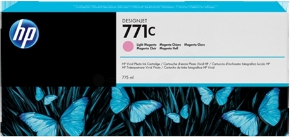 Cartus Cerneala Original HP Light Magenta, nr.771C, pentru DesignJet Z6200, , (timbru verde 0.15 lei), "B6Y11A"