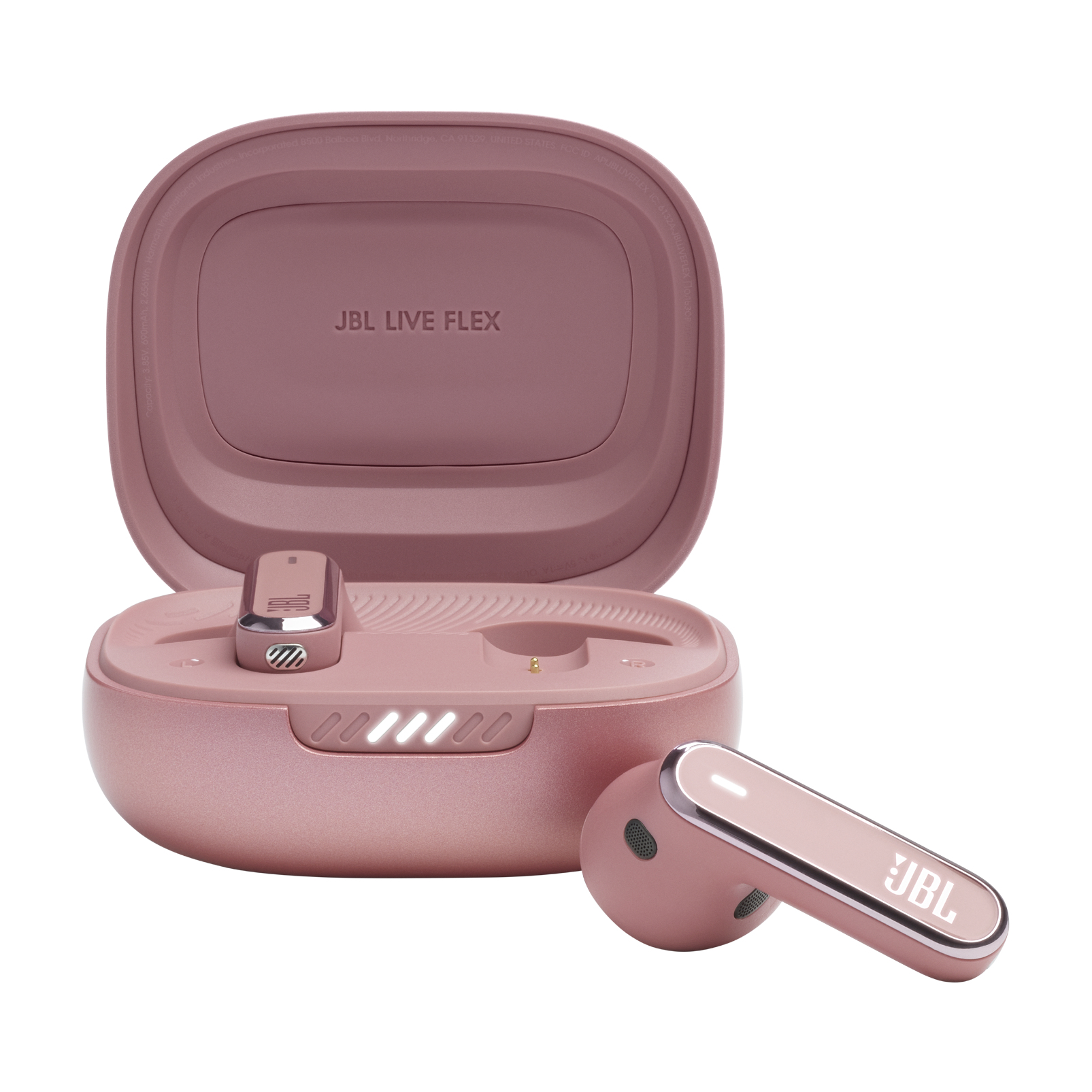Live Flex, Autonomie 8 ore, Bluetooth 5.3, Roz "JBLLIVEFLEXROSE" (timbru verde 0.18 lei)