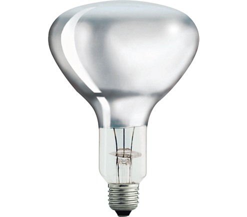 BEC IR Philips, soclu E27, putere 150 W, forma clasic, lumina rosie, alimentare 220 - 240 V, "000008711500575203" (timbru verde 0.45 lei)