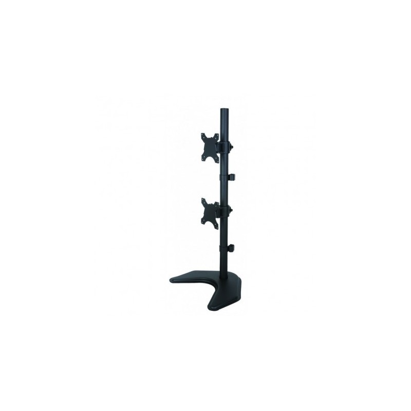 Suport birou 2 monitoare, Techly VESA, 13-27, Negru, ICA-LCD 2520V "ICA-LCD2520V"