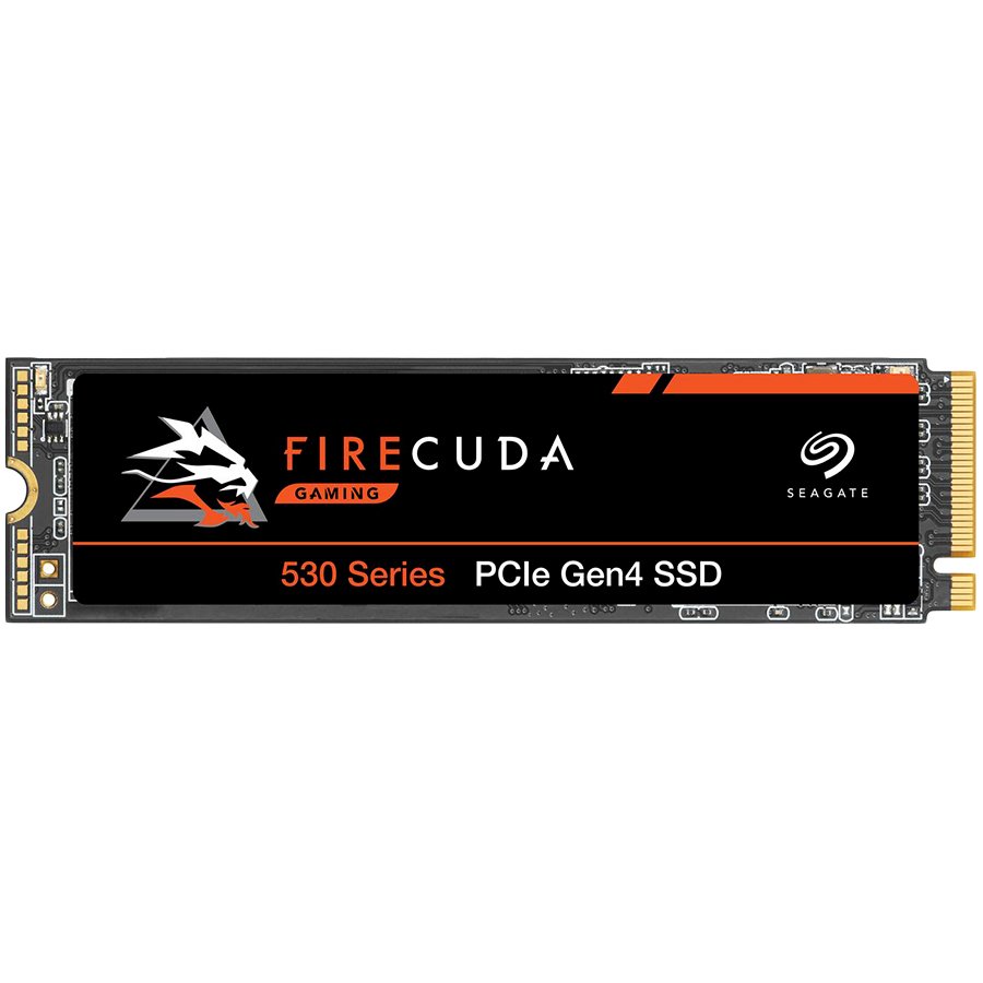 SSD SEAGATE FireCuda 530 4TB M.2 2280 PCIe Gen4 x4 NVMe 1.4, Read/Write: 7300/6900 MBps, IOPS 1000K/1000K, TBW 5100, Rescue Recovery 3 ani, "ZP4000GM3A013"