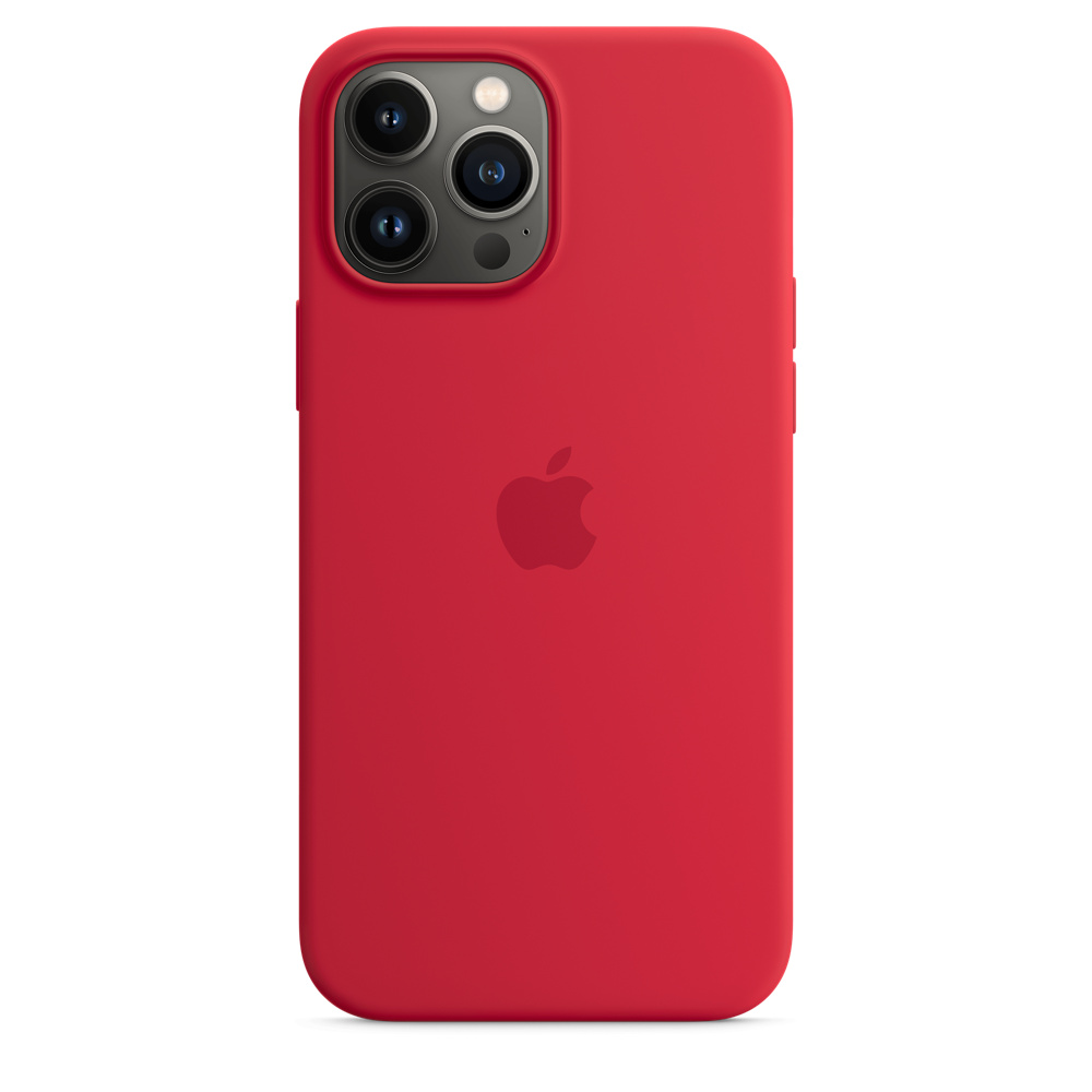 HUSA Smartphone Apple, pt iPhone 13 Pro Max, tip back cover (protectie spate) cu MagSafe, silicon, MagSafe, rosu, "mm2v3zm/a"