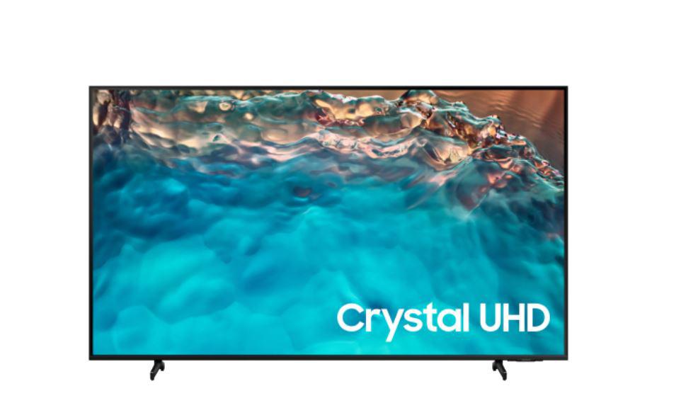 LED TV Samsung, 139 cm/ 55 inch, Smart TV | Internet TV, ecran plat, rezolutie 4K UHD 3840 x 2160, boxe 20 W, "UE55BU8072UXXH" (timbru verde 15 lei)