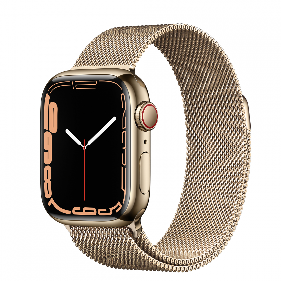 Apple Watch S7 Cellular, 41mm "MKJ03" (timbru verde 0.18 lei)