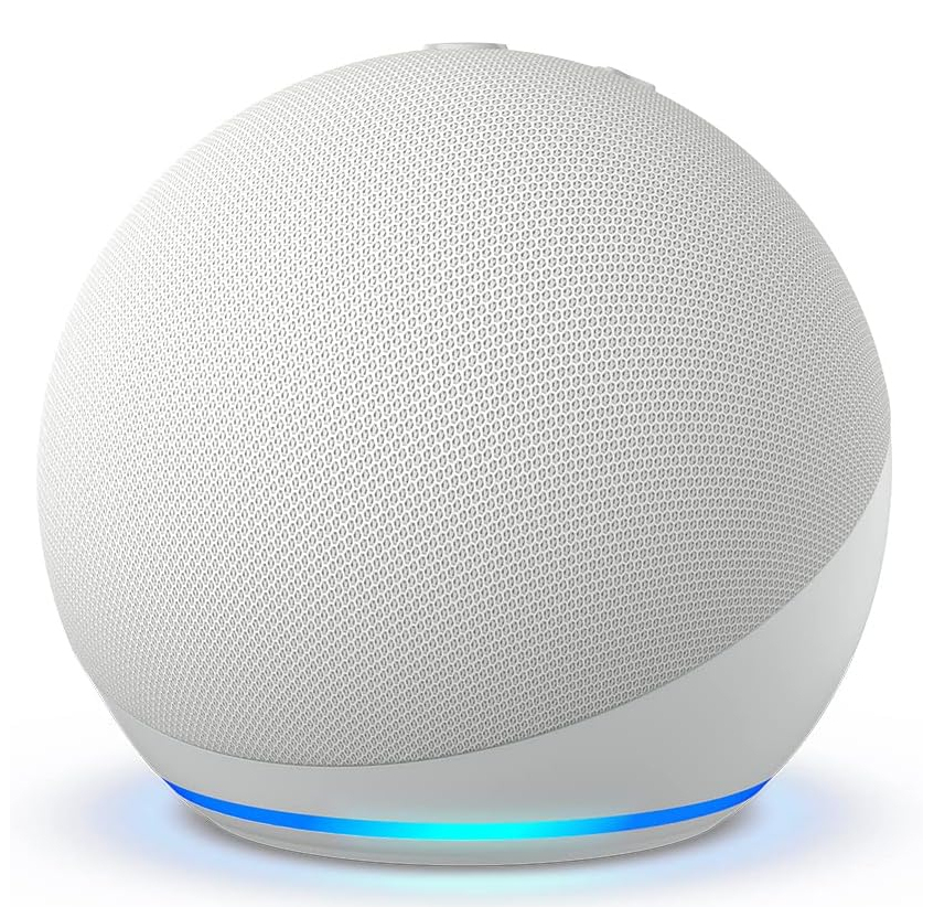 Echo Dot (5th Gen, 2022 Release) Smart Speaker with Alexa,White "PHT16473" (timbru verde 0.8 lei)