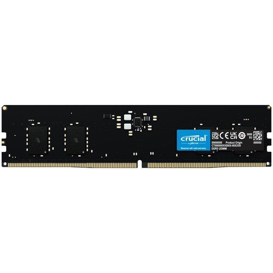 DDR Crucial 32GB DDR5-5200 UDIMM CL42 (16Gbit), EAN: 649528935731 "CT32G52C42U5"