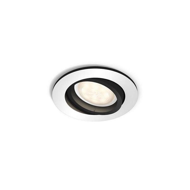 APLICA smart PHILIPS, LED, soclu GU10, putere 5.5 W, tip lumina alb, 250 lumeni, alimentare 220 - 230 V, "000008718696161081" (timbru verde 2.00 lei)