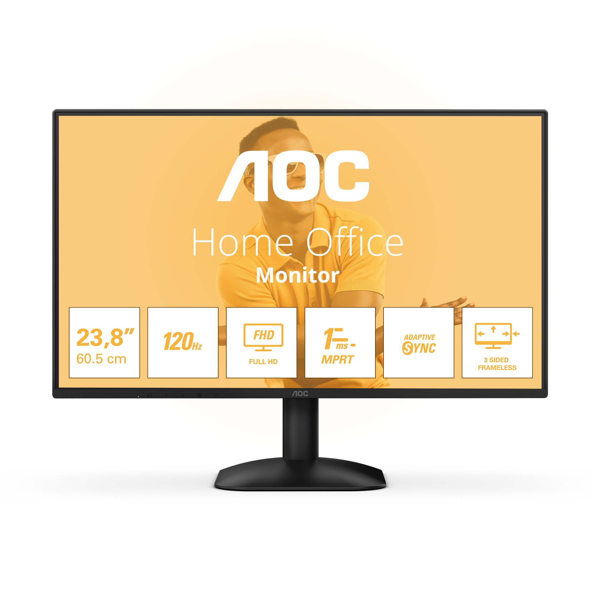 Monitor AOC 23.8" 24B31H "24B31H" (timbru verde 7 lei)