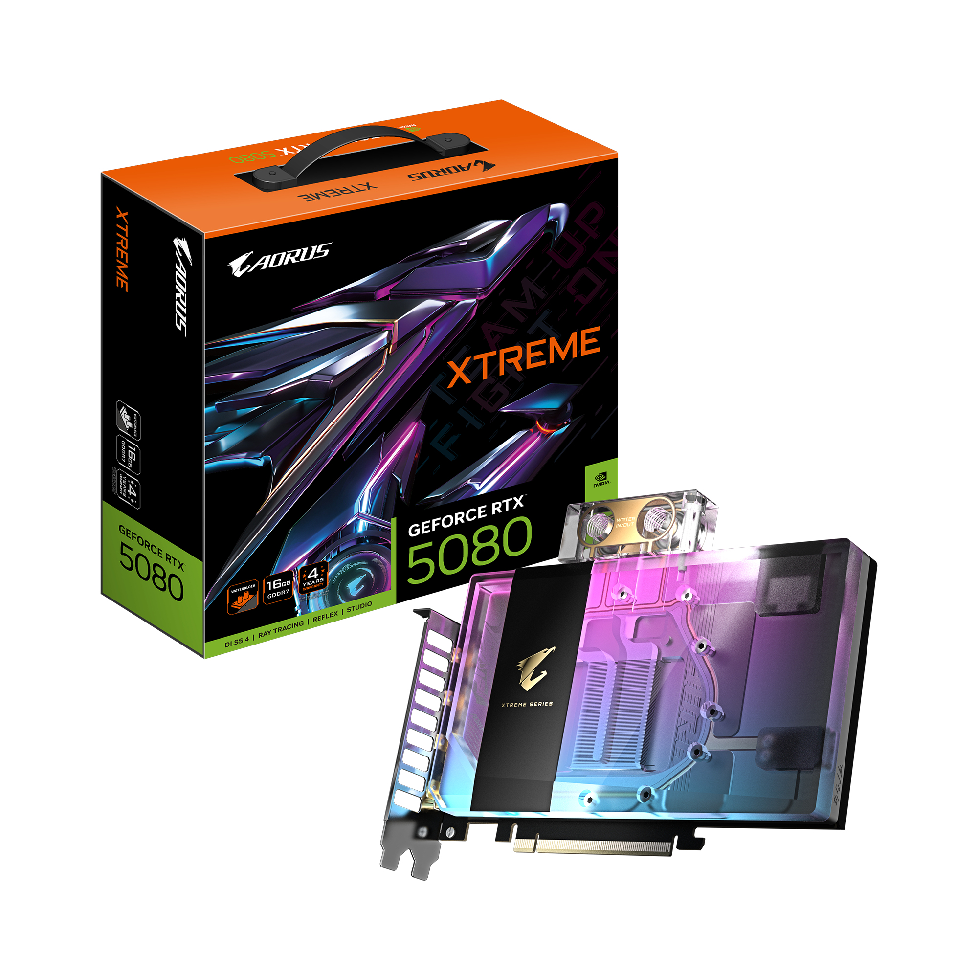 VGA GB AORUS GF RTX5080 XTREME WF WB 16G "GV-N5080AORUSX WB-16GD"