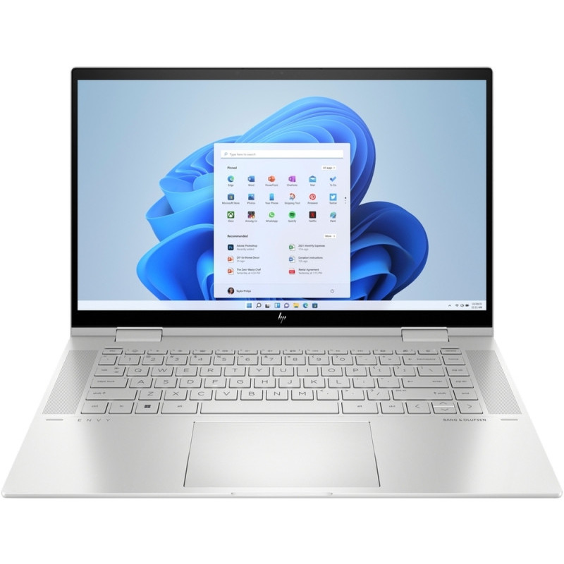 HP ENVY x360 15-ew0011nn Intel Core i7-1260P 15.6inch FHD OLED Touch 16GB 1TB PCIe Intel Iris Xe W11H Natural silver "6M3H6EA#ABB" ((timbru verde 3.5 lei)