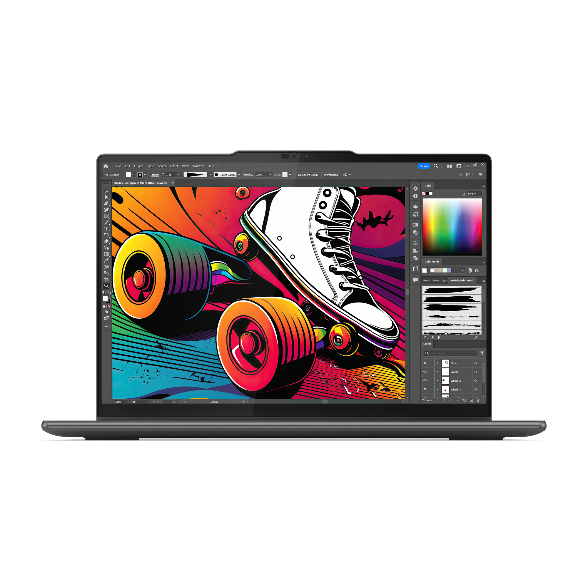 YG7 2-in-1 14T ULT7 155H 16 1TB UMA W11H"83DJ003JRM" - imagine 2