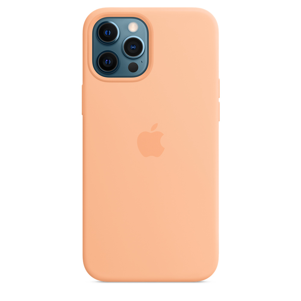 HUSA Smartphone Apple, pt iPhone 12 | iPhone 12 Pro Max, tip back cover (protectie spate) cu MagSafe, silicon, MagSafe, crem, "mk073zm/a"