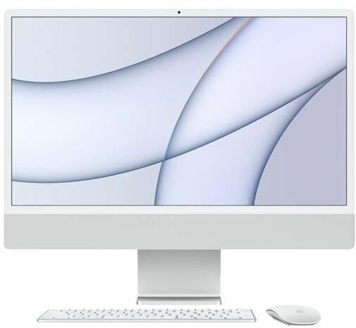 DESKTOP APPLE, "iMAC 24" All-in-one, 23.8 inch, CPU Apple M1, , memorie 16 GB, SSD 512 GB, tastatura si mouse, MacOS, "Z12R001JM" (timbru verde 10 lei)