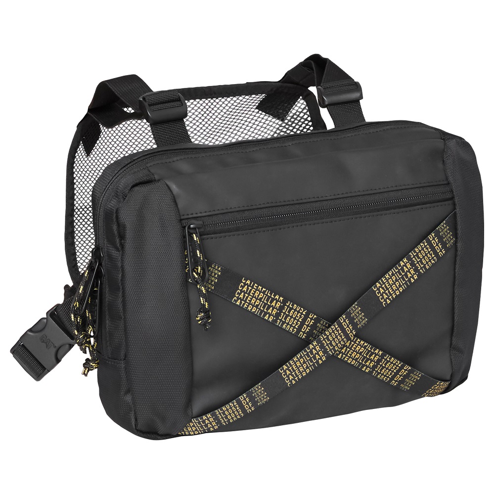 Geanta de umar CATERPILLAR Signature The Sixty Tight Pack - negru "CAT-84049-01"