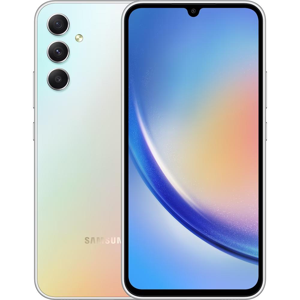 Samsung A34 5G A346B 6.6" 8GB 256GB SV "SM-A346BZSE" (timbru verde 0.45 lei)