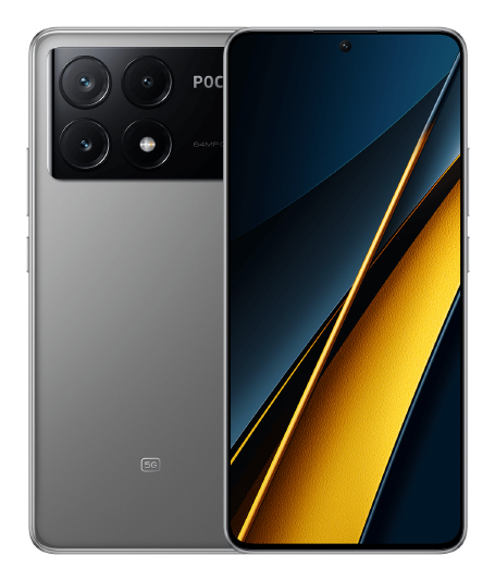 Smartphone Poco X6 Pro 256GB 8GB RAM 5G Dual SIM Grey "MZB0FVFEU" (timbru verde 0.45 lei)