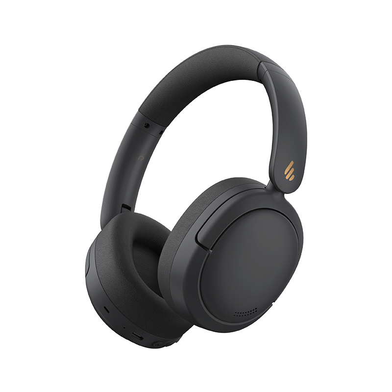 CASTI Edifier, wireless, standard, utilizare multimedia, smartphone, microfon pe casca, conectare prin Bluetooth 5.4, ANC, USB-C Type-C, negru, "W800BT-PRO-BK", (timbru verde 0.8 lei)