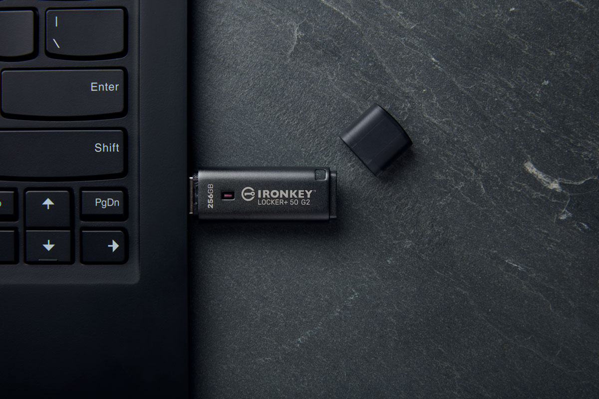 Kingston Technology IronKey Locker+ 50"IKLP50G2/256GB" - imagine 7