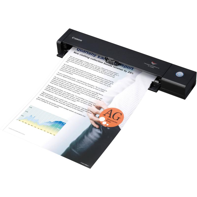 SCANNER CANON P-208II portabil,A4,tip portabil,viteza scan:8ppm alb-negru/color,duplex,rez. Op. 600dpi, rez. hardware 600x600dpi, senzor CIS, interfata: USB 2.0, "EM9704B003AA" (timbru verde 4 lei)