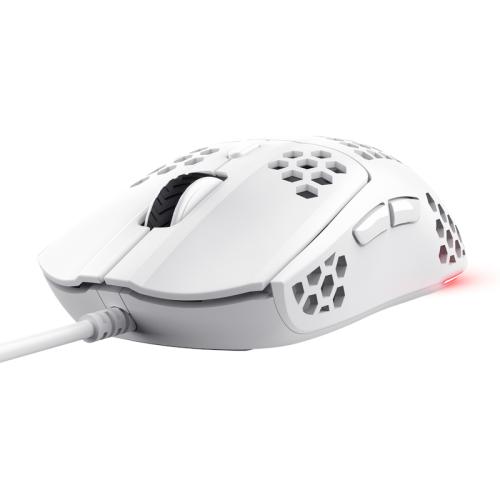 TRUST GXT 928W Helox Ultra-lightweight Gaming Mouse White "25389" (timbru verde 0.18 lei)