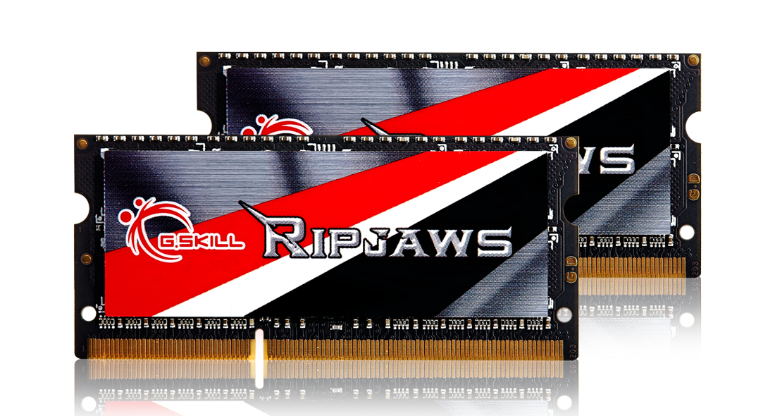 Memorie laptop Memory Set G.SKILL Ripjaws F3-1600C9D-8GRSL (DDR3 SO-DIMM; 2 x 4 GB; 1600 MHz; 9) "F3-1600C9D-8GRSL"