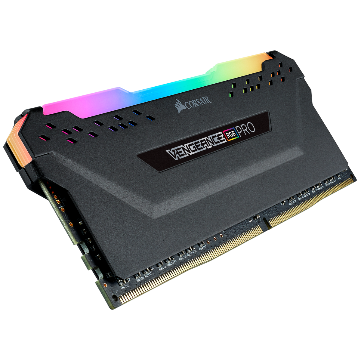 Memorie DDR Corsair DDR4 16 GB, frecventa 3600 MHz, 16 GB x 1 modul, radiator, iluminare RGB, "CMW16GX4M1Z3600C18" Latenta: